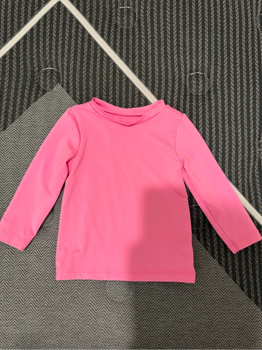 Cat & Jack Girls' Pink Long Sleeve Rashguard